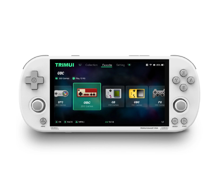 Trimui Smart Pro (64G) Handheld Game Console - White
